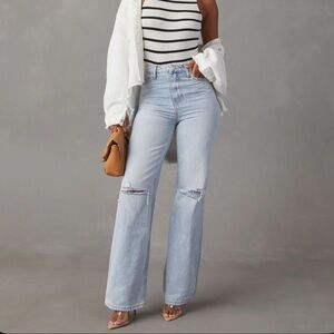 VICI Nia High Rise 90’s Flare Demin